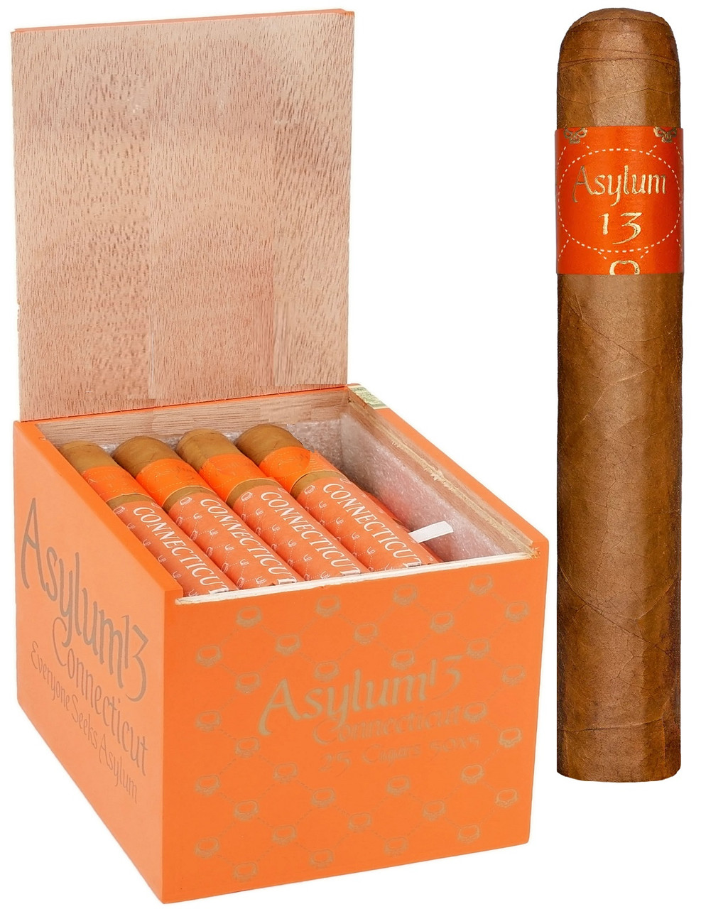 Asylum 13 Connecticut 50 X 5 ROBUSTO Cigar - Cigars Crafters
