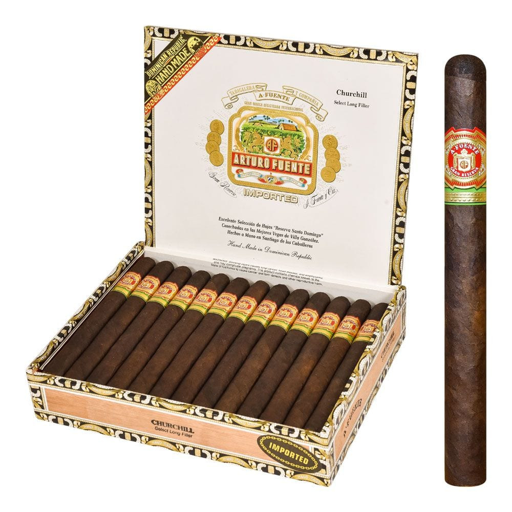 ARTURO FUENTE MADURO CHURCHILL 7 1/4 x 48 - Cuban Crafters Cigars