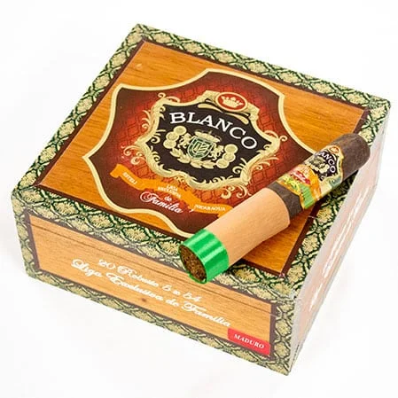 Blanco Liga Exclusiva De Familia Maduro Robusto