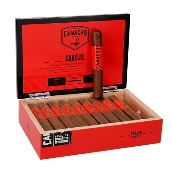 卡马乔 科罗霍 方压罗伯图 Camacho Corojo Box Pressed Robusto