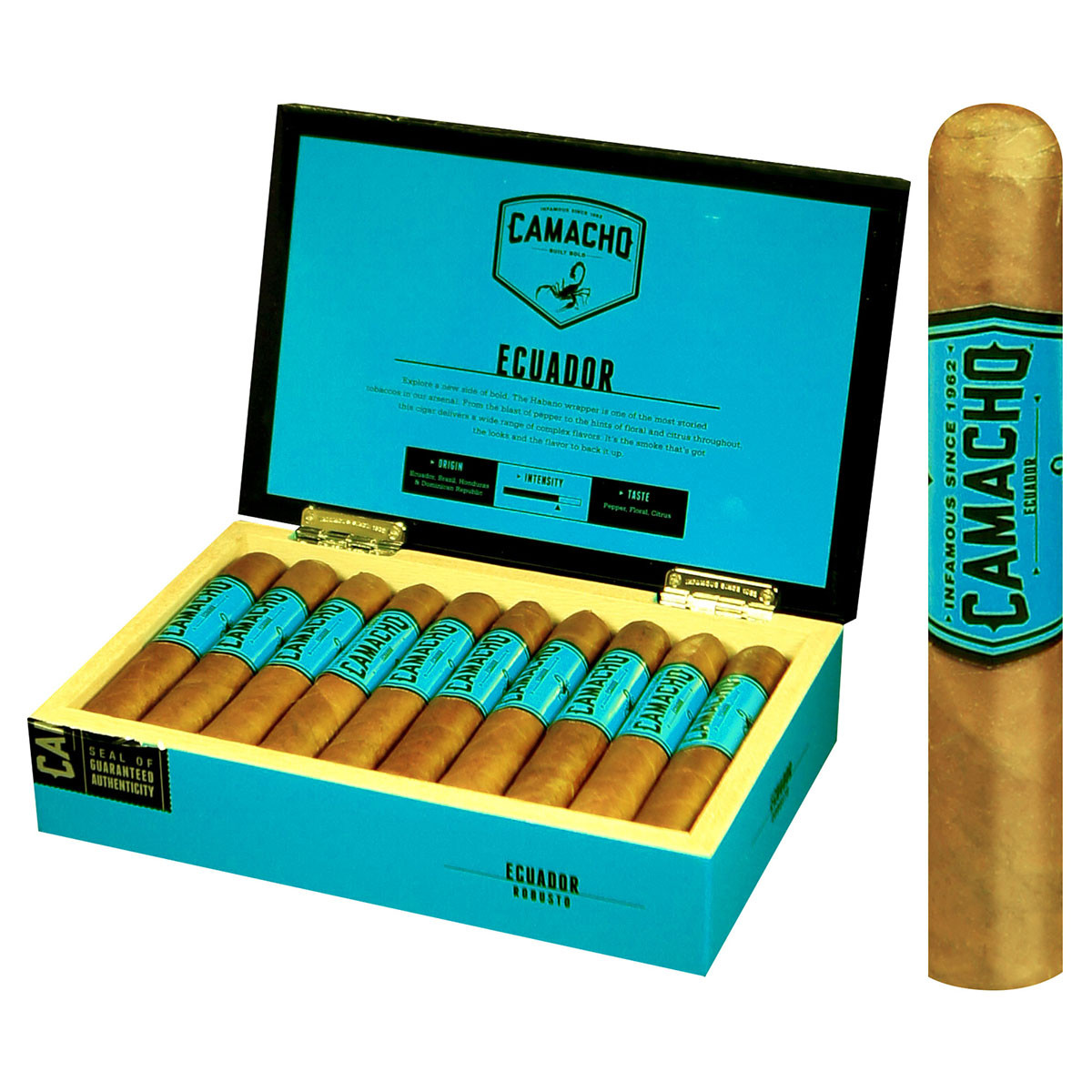 卡马乔 厄瓜多尔 罗伯图 Camacho Ecuador Robusto