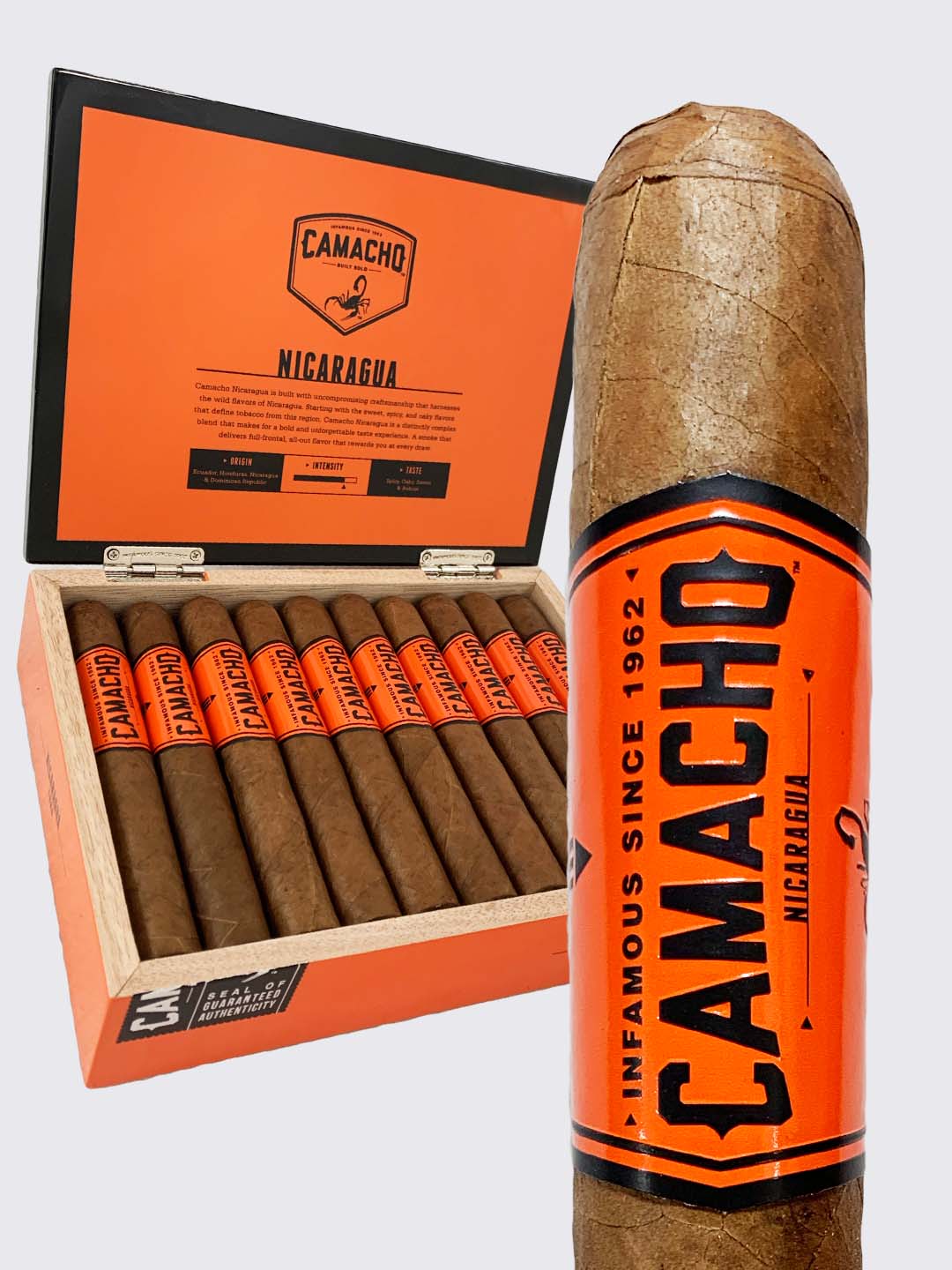 卡马乔 尼加拉瓜 罗伯图 Camacho Nicaragua Robusto