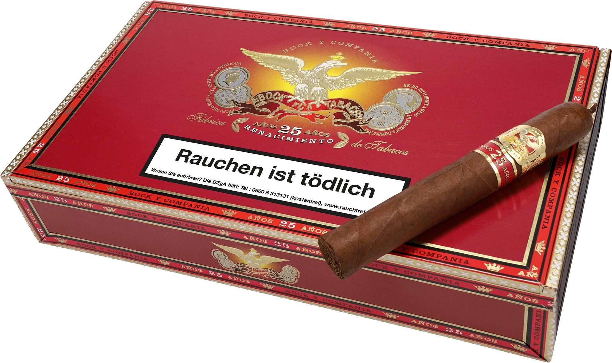 Bock y Ca. 25 Anos Renacimiento Toro Gordo | Cigarworld.de Zigarren ...