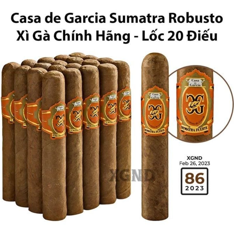 Casa de Garcia 加西亚之家 苏门答腊 罗伯图 雪茄资料