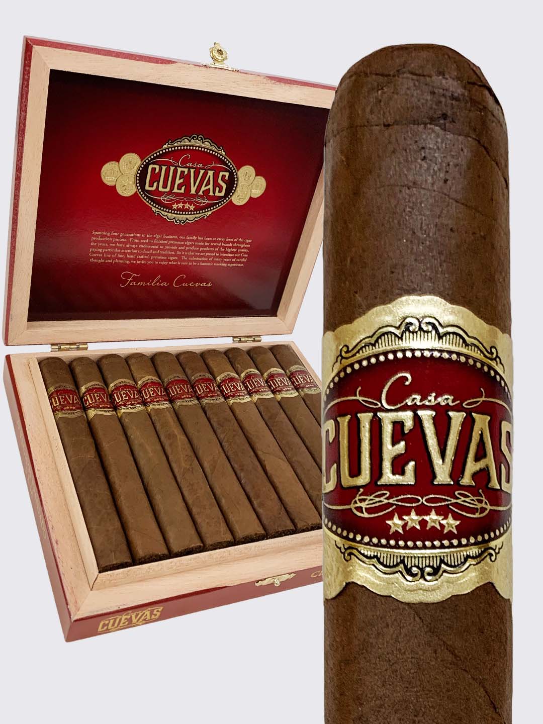 奎瓦斯之家 哈瓦那 方压 Casa Cuevas Habano Prensado