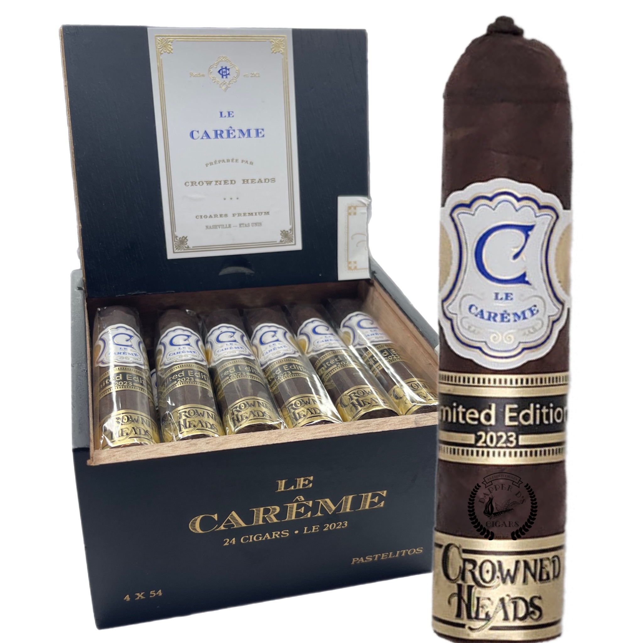 Crowned Heads Le Careme Pastelitos LE 2023 4×54 - Dapper D's Cigars