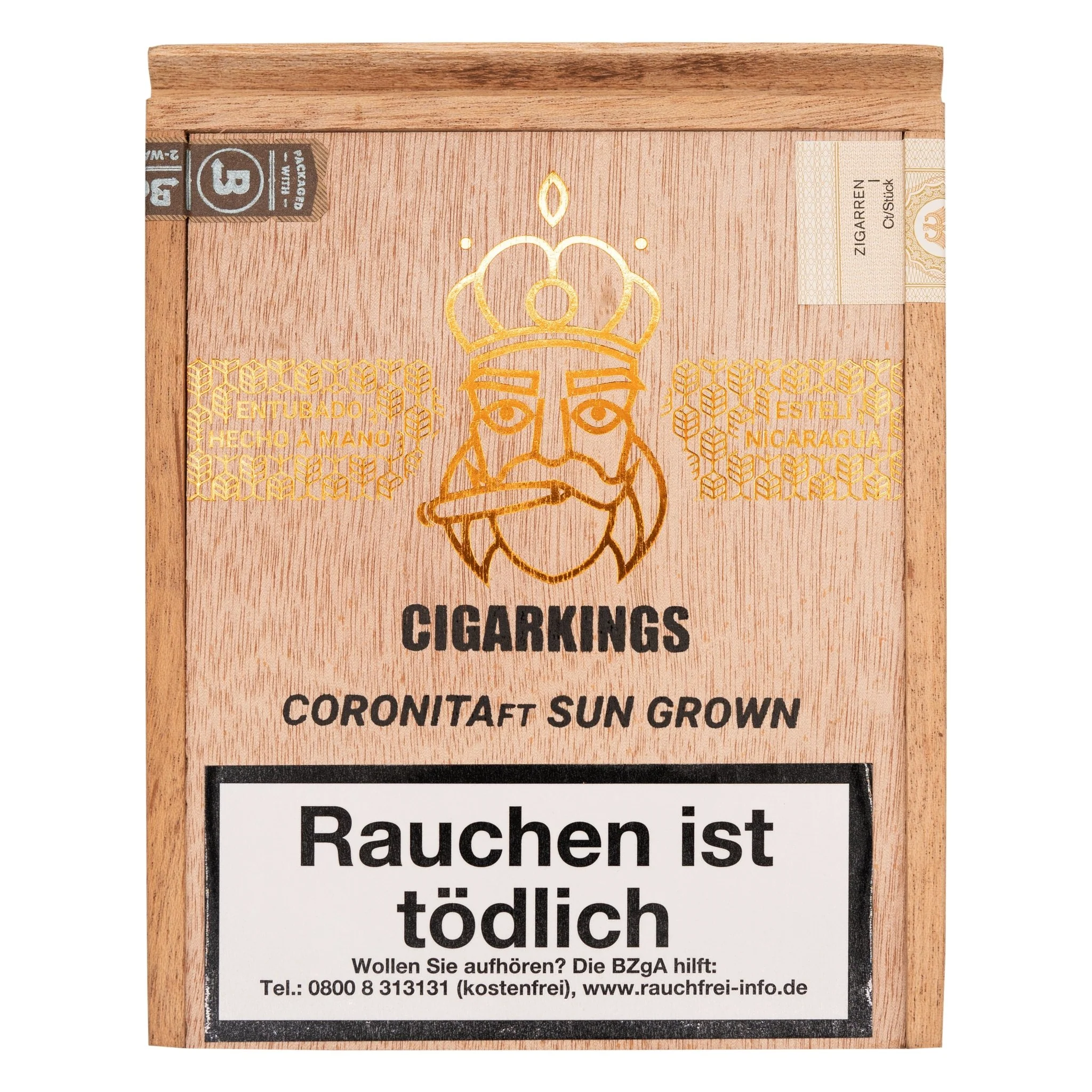 雪茄王 小皇冠长尾 日晒 CigarKings Coronita FT Sun Grown