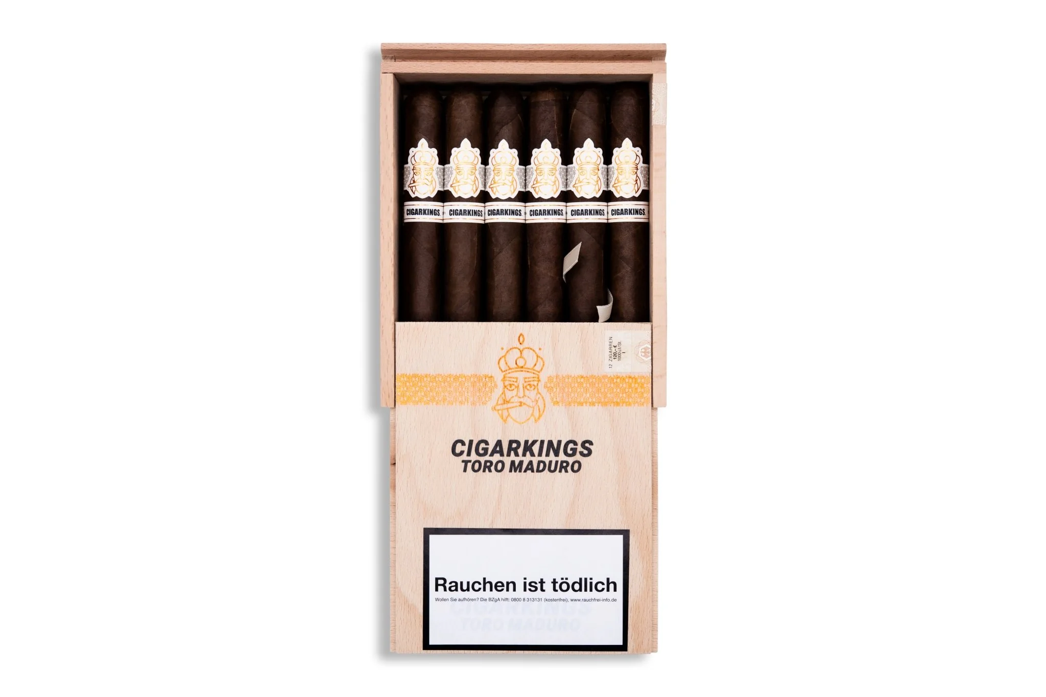 CigarKings Nicaragua Toro Maduro Zigarre - CigarKings GmbH