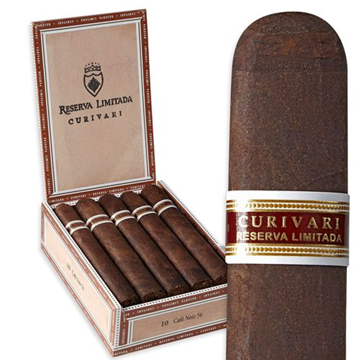 Curivari Reserva Limitada Cafe Noir 62 (6.25x60 / Box 10) | Cigar King