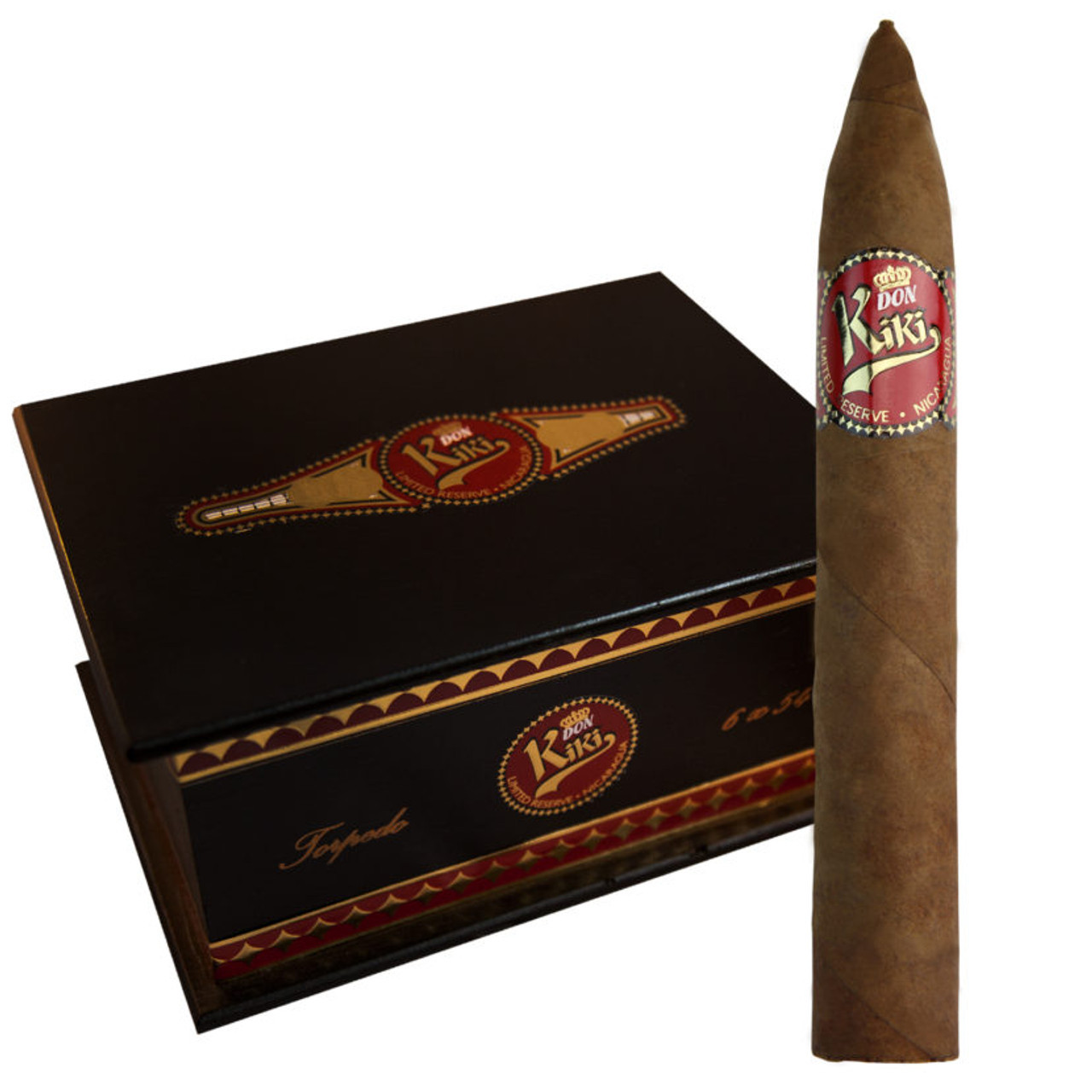 Don Kiki Limited Reserve Red Label TORPEDO - CIGARS CRAFTERS