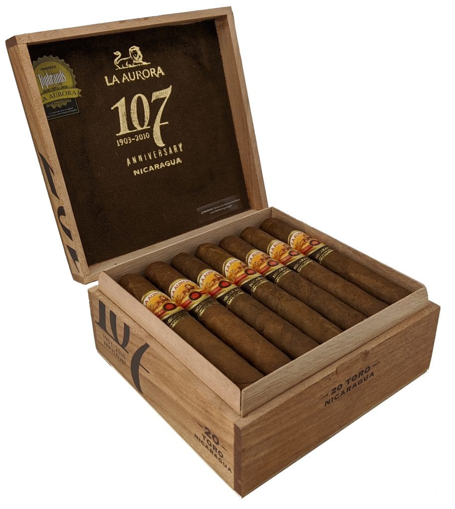 La Aurora 107 Nicaragua Toro Cigars | Cigar Country