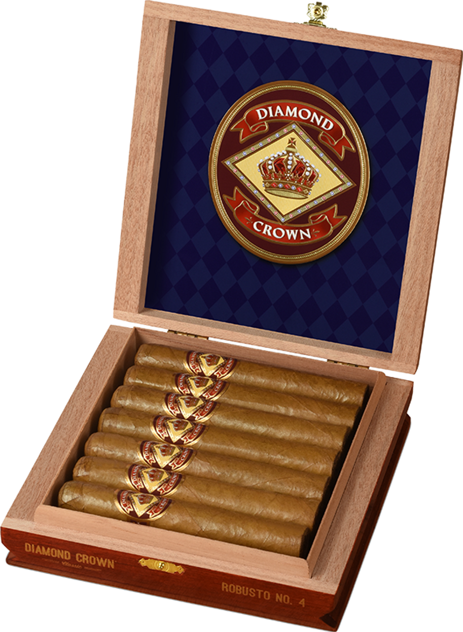 Diamond Crown Classic Natural Double Robusto No. 4 - Robusto's Cigar ...
