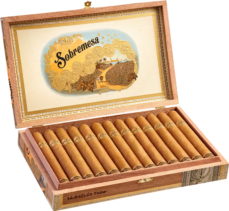 Dunbarton Tobacco & Trust 顿巴顿烟草与信托 Sobremesa Brulee 罗布图 雪茄资料