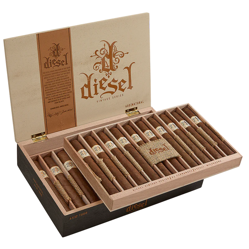 Diesel Vintage Series Natural Robusto Gordo (5.0" x 56) - Pyramid Cigars