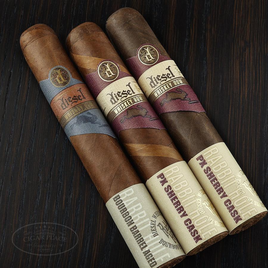 Diesel Whiskey Row Robusto 10 Cigar Sampler Cigarplace.com