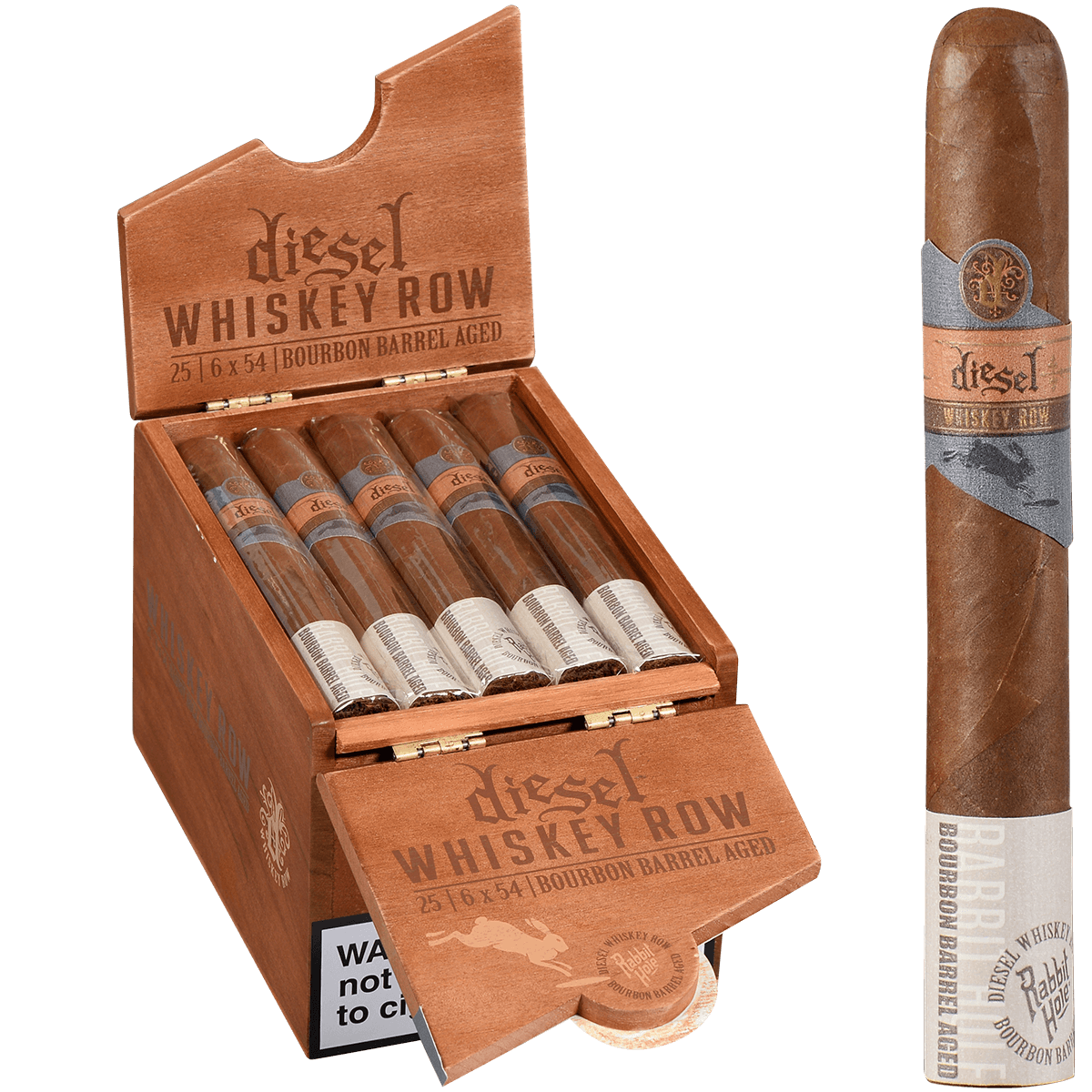 Diesel Whiskey Row Toro 25ct - Habano Cigars