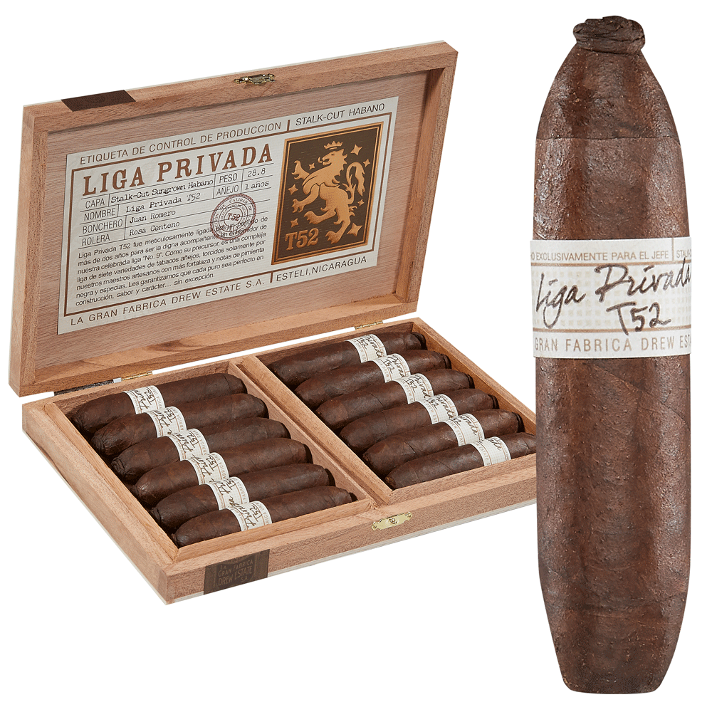 Drew Estate Liga Privada T52 公牛 雪茄资料