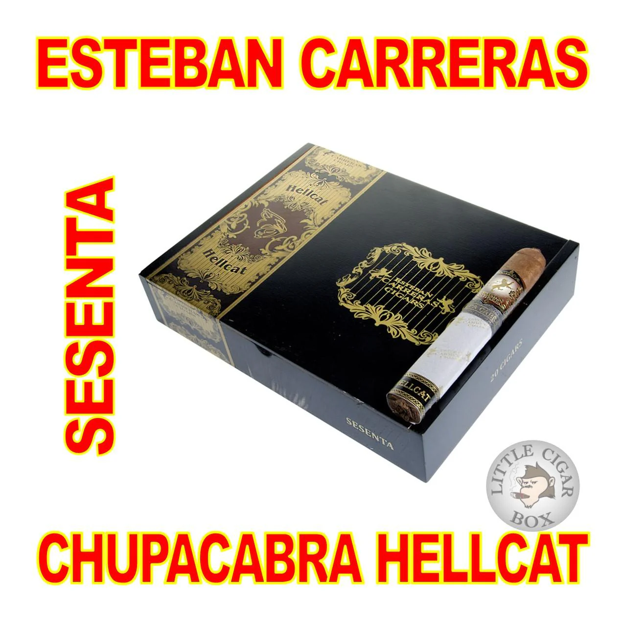 Esteban Carreras 埃斯特万卡雷拉斯卓帕卡布拉地狱猫 60 环径 雪茄资料