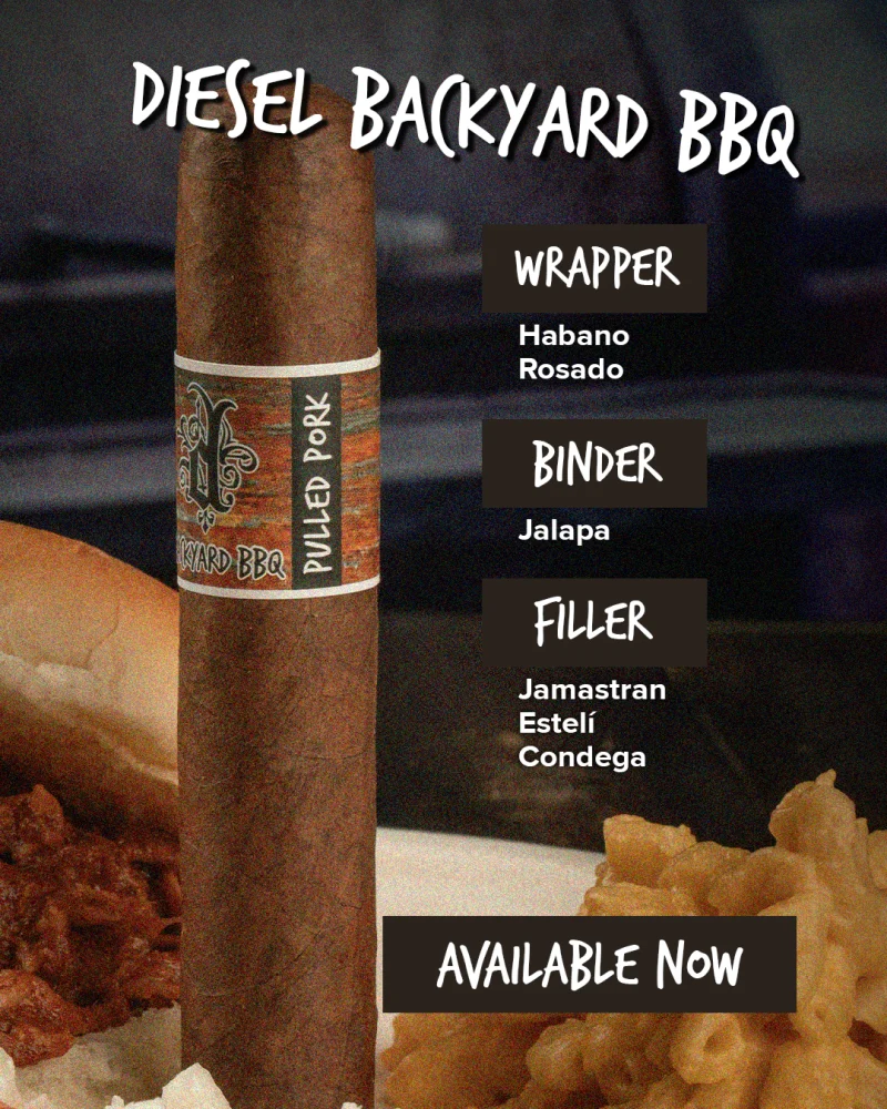 Diesel Unveils New Limited Edition BBQ Series Pulled Pork Cigar | Cigar ...