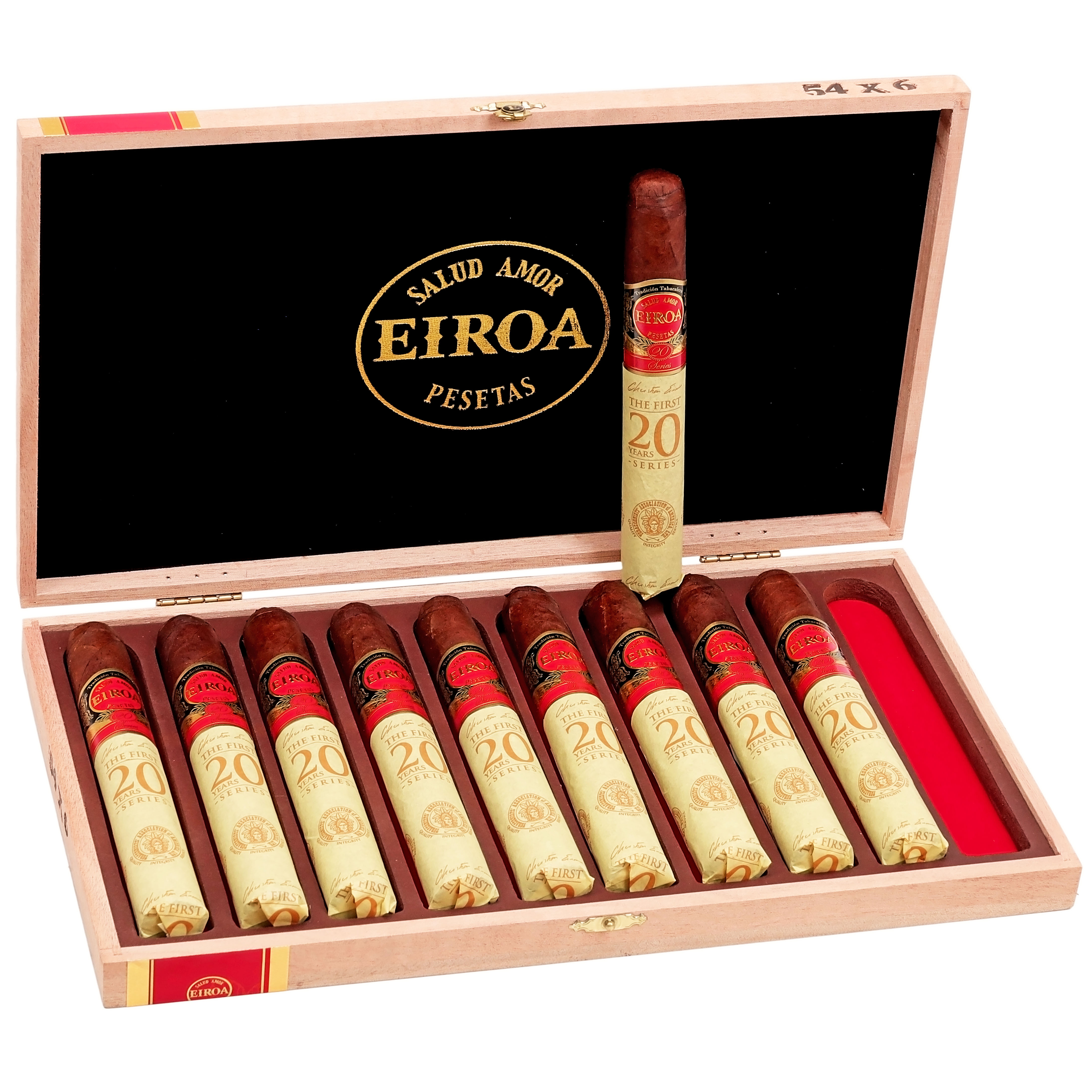 Eiroa 艾罗亚二十年纪念丘吉尔 雪茄资料