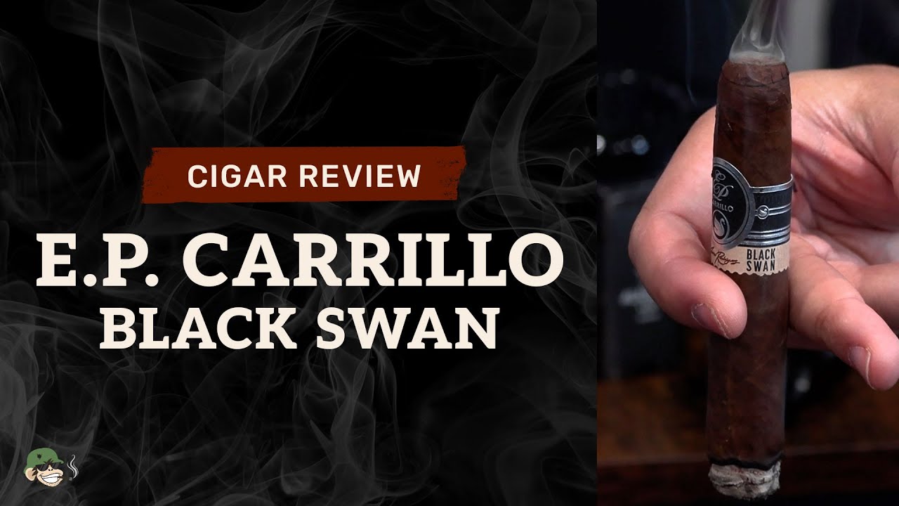 E.P. Carrillo Black Swan | Cigar Review - YouTube