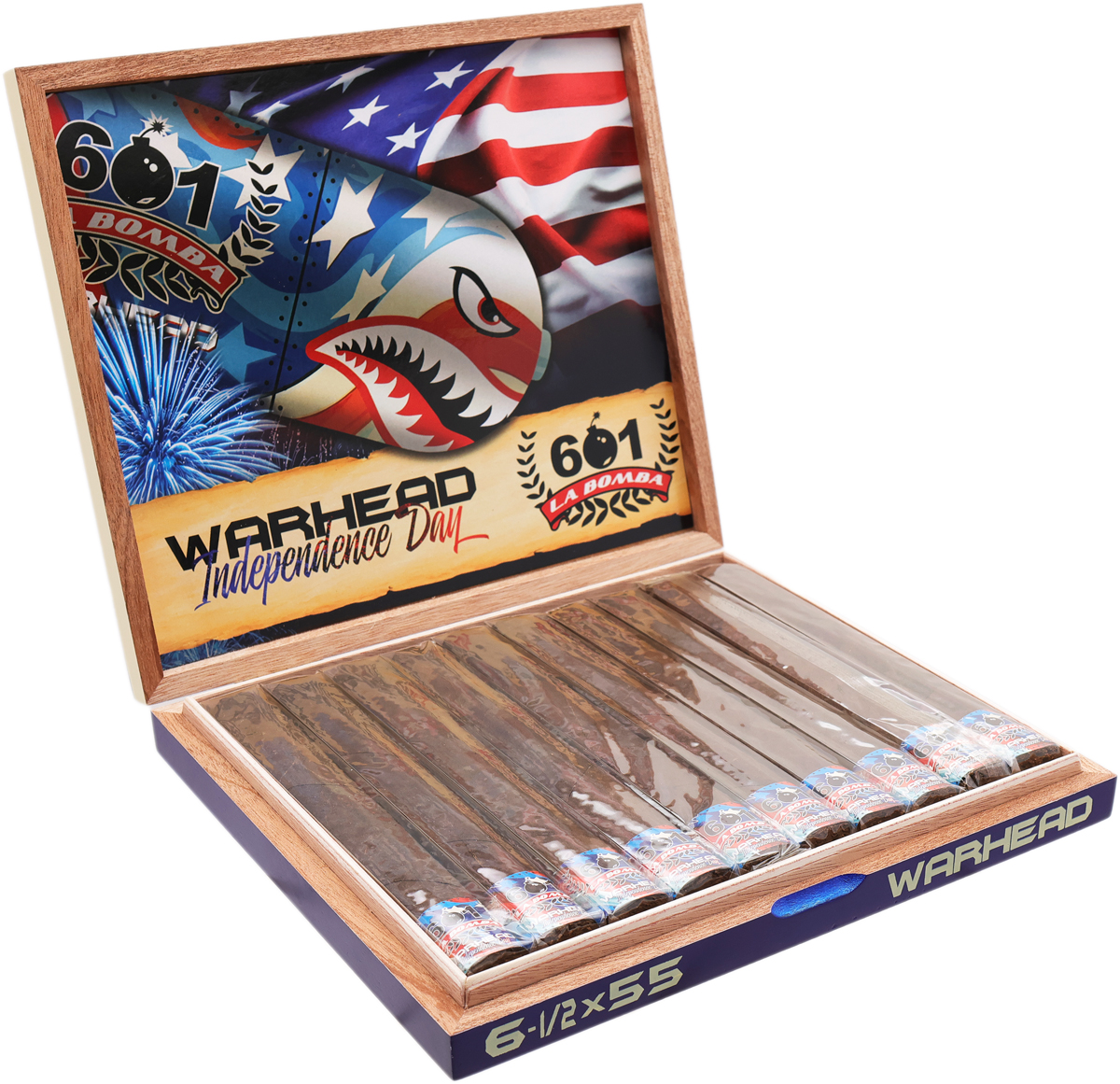 601 La Bomba Warhead Independence Day 2025 - Espinosa Cigars