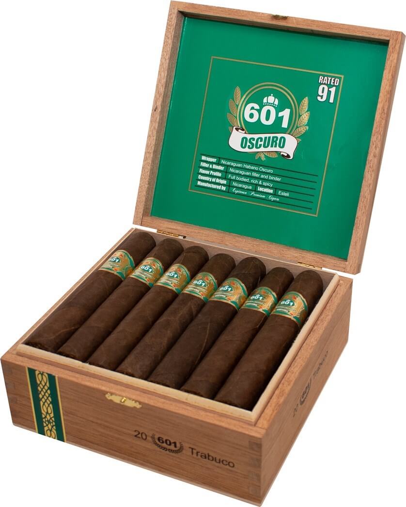 Buy Espinosa 601 Green Label Oscuro Trabuco Online at Small Batch Cigar ...