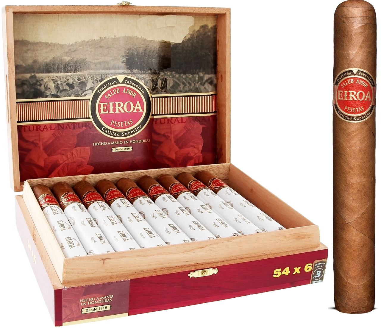 Eiroa Classic TORO 6 X 54. Cigars Crafters