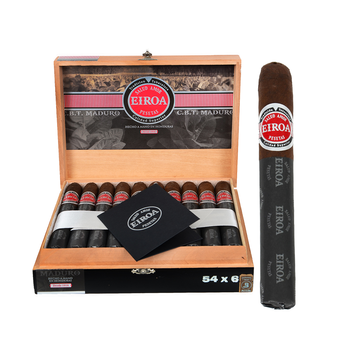 Eiroa CBT Maduro Toro 6 x 54 - Best cigars - сайт за най-добрите пури