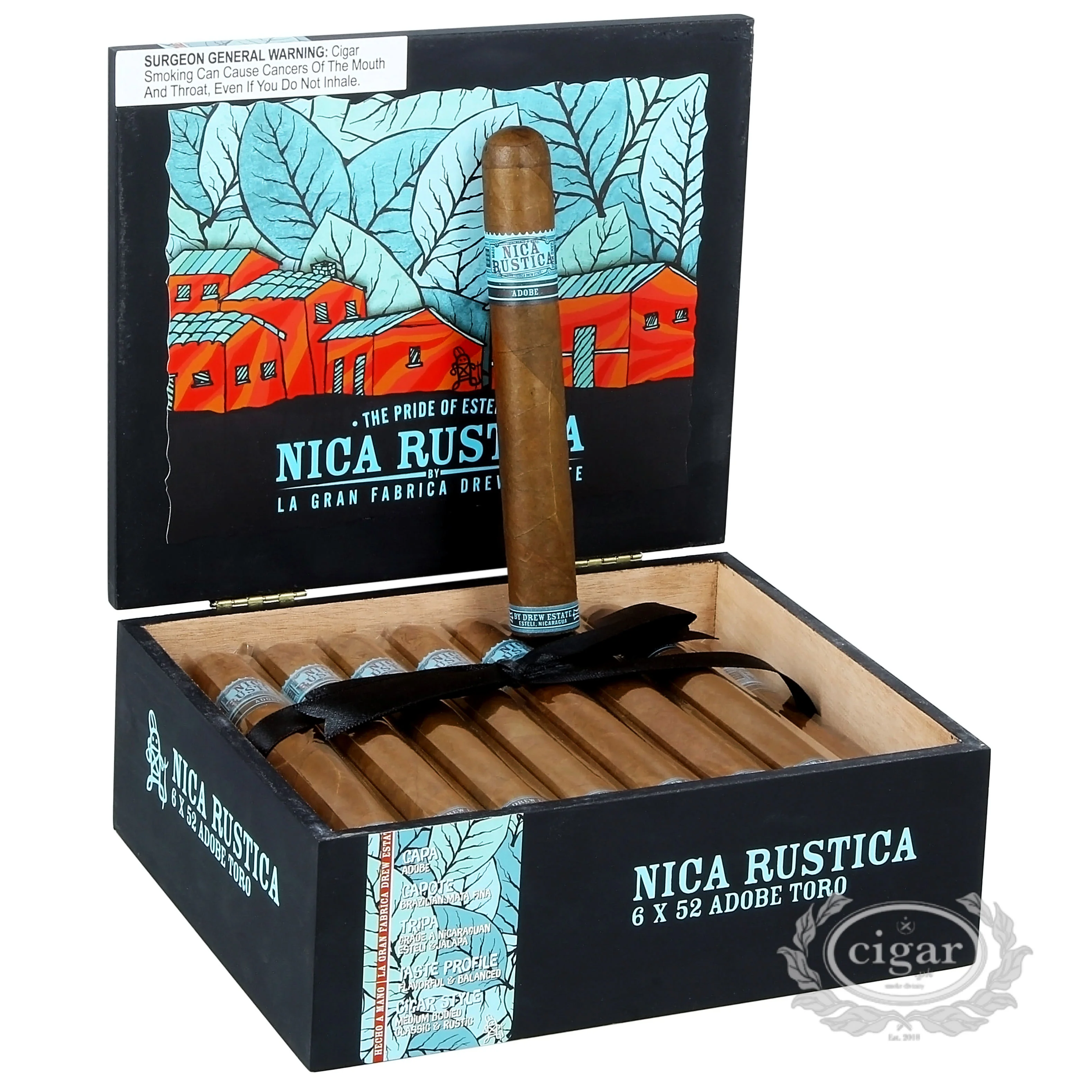 NICA RUSTICA ADOBE TORO - Cigar.pk