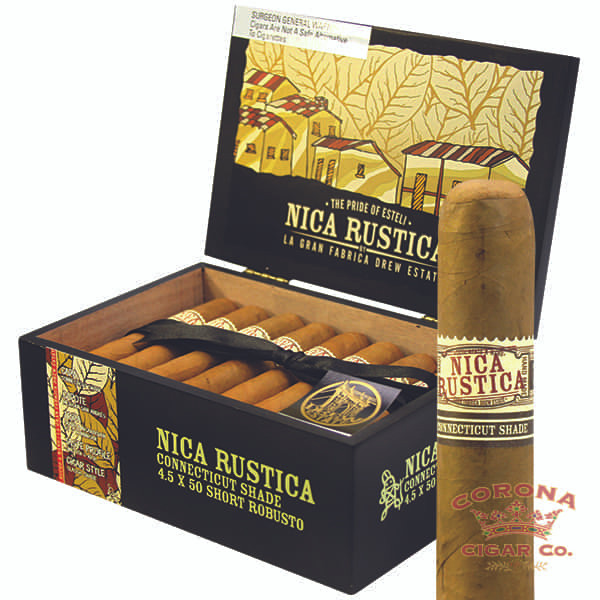 Drew Estate Nica Rustica Shade Short Robusto