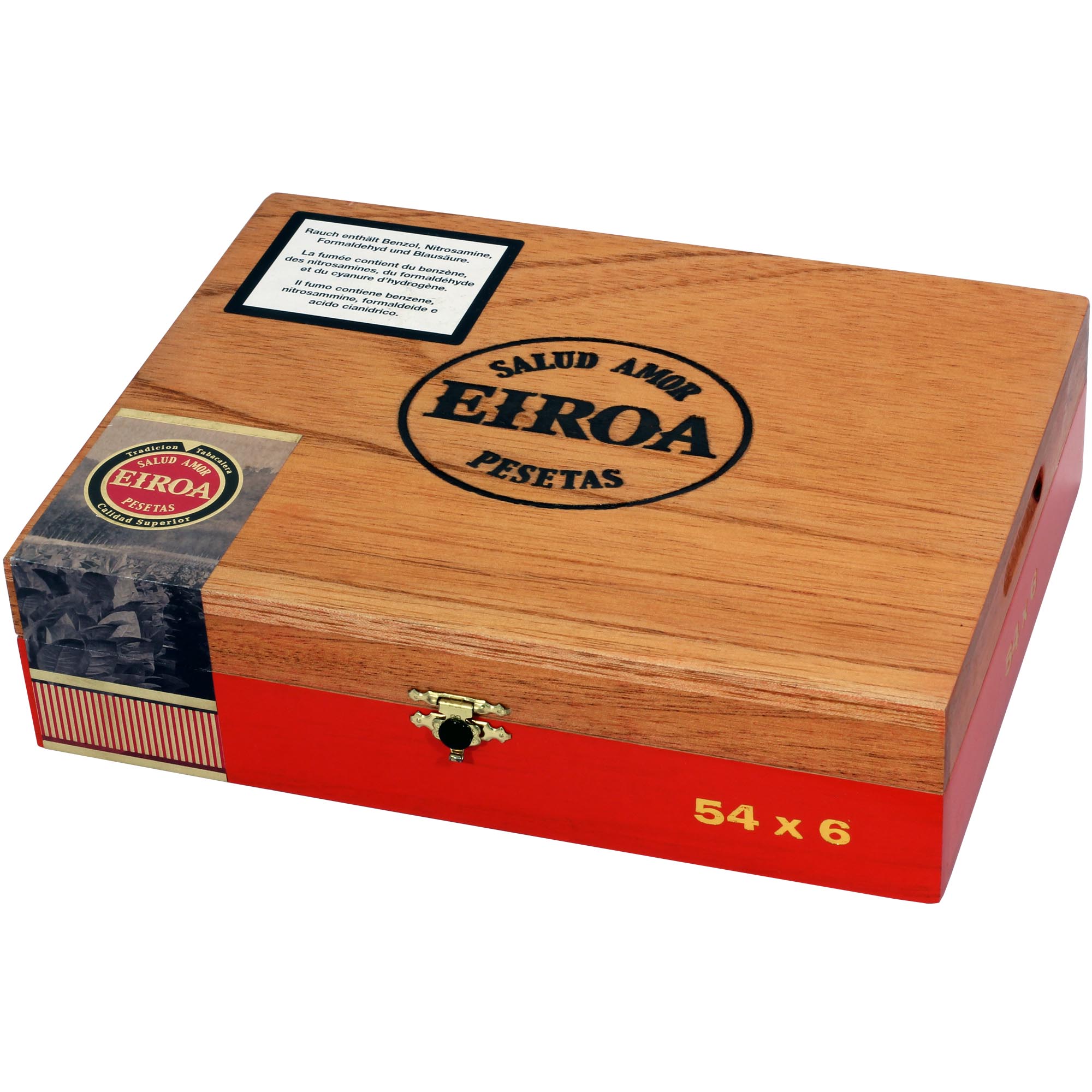 Eiroa 埃罗亚经典托罗 54环径6英寸 雪茄资料