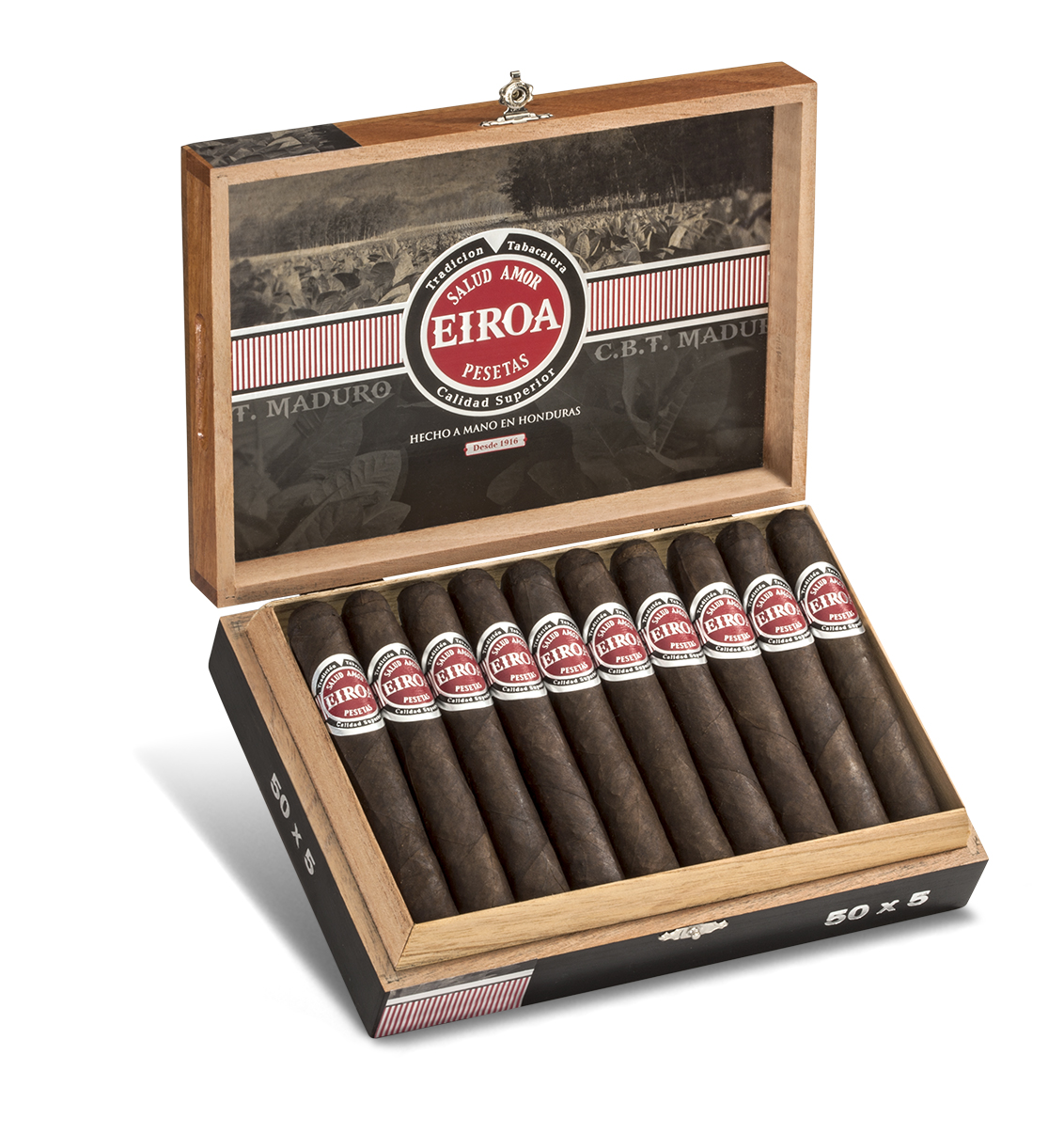 Eiroa CBT Robusto 50x5 | CBT Maduro | Eiroa | Honduras | Zigarren ...