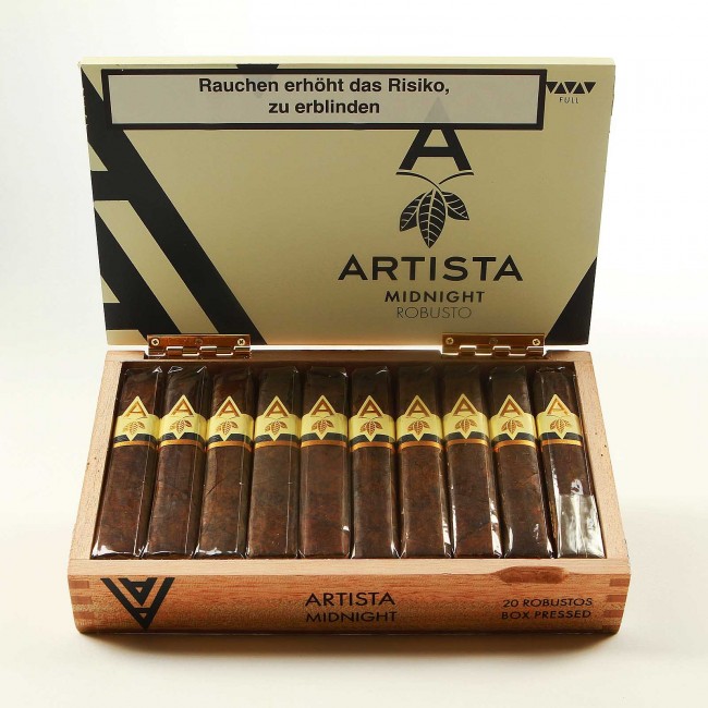 Artista Midnight Robusto im Cigarmaxx Shop kaufen.