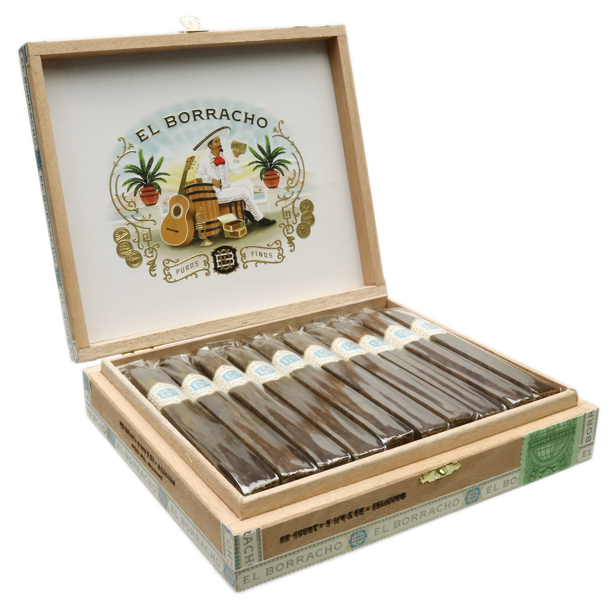 El Borracho Maduro Belicoso - Dapper Cigars | Smokingpipes