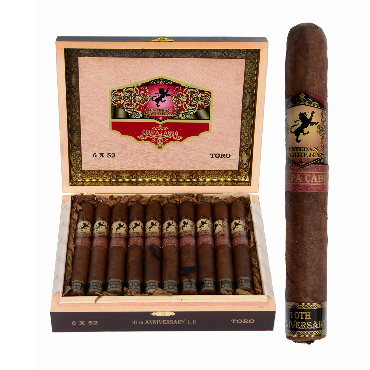 Esteban Carreras Chupacabra 10yr Toro 埃斯特万·卡雷拉斯 卓柏卡布拉 10年 托罗