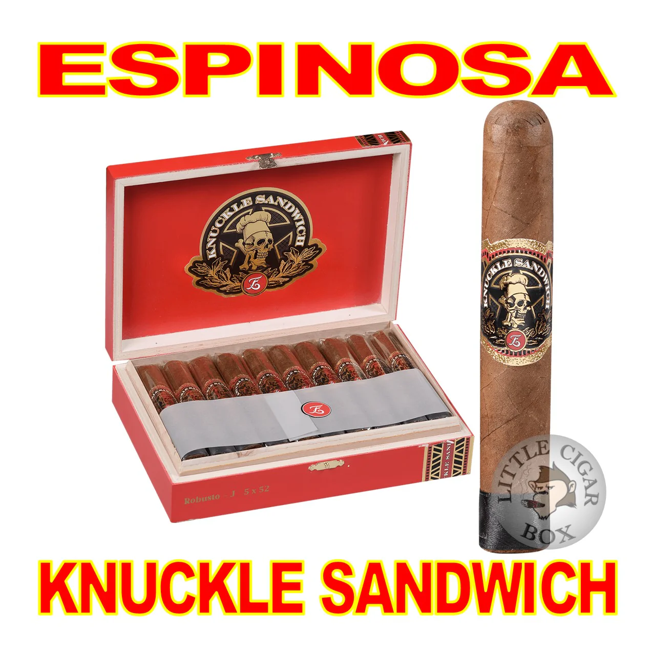 ESPINOSA KNUCKLE SANDWICH CIGARS - www.LittleCigarBox.com