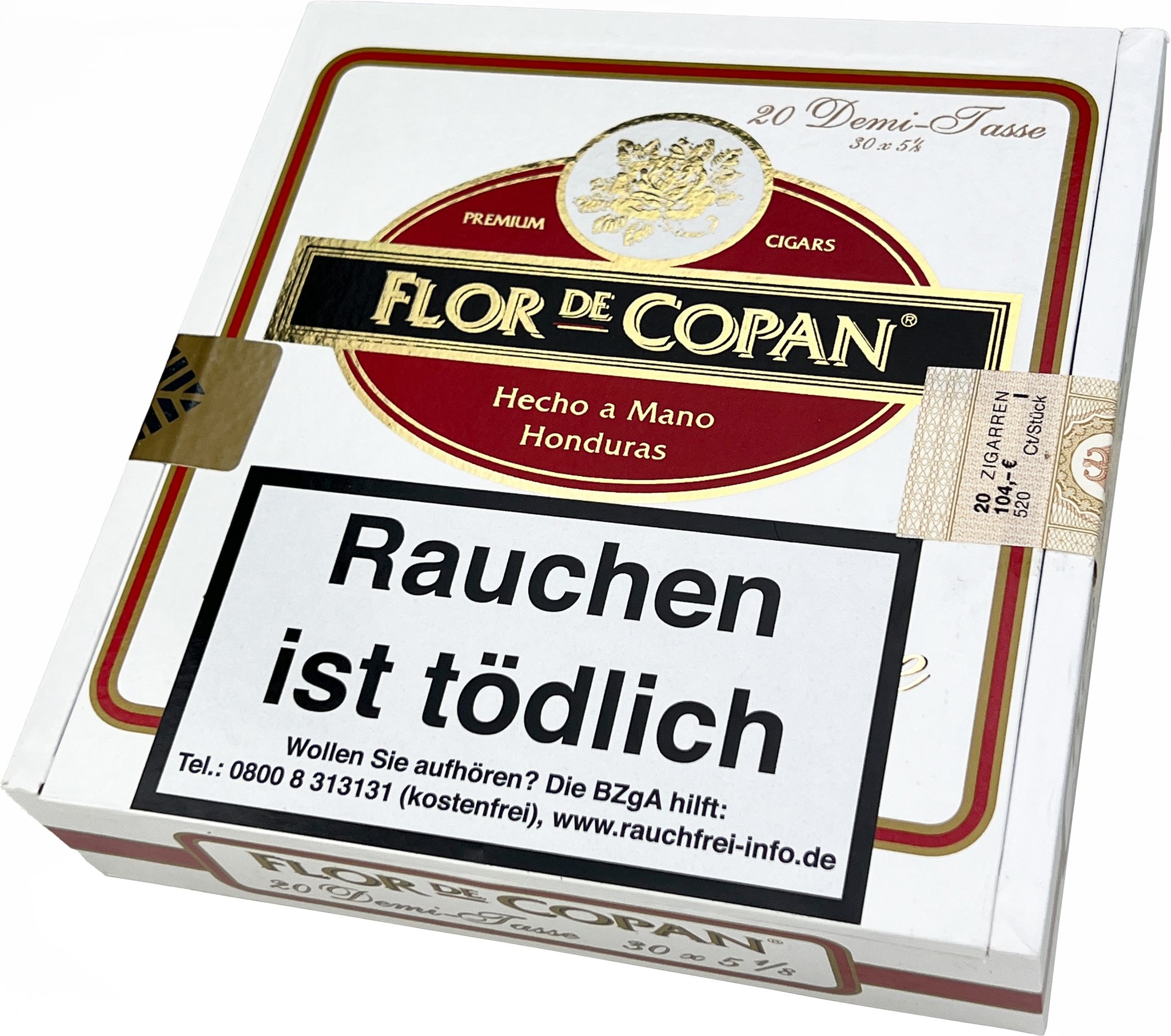 Flor de Copan Demi Tasse | Cigarworld.de Zigarren Honduras