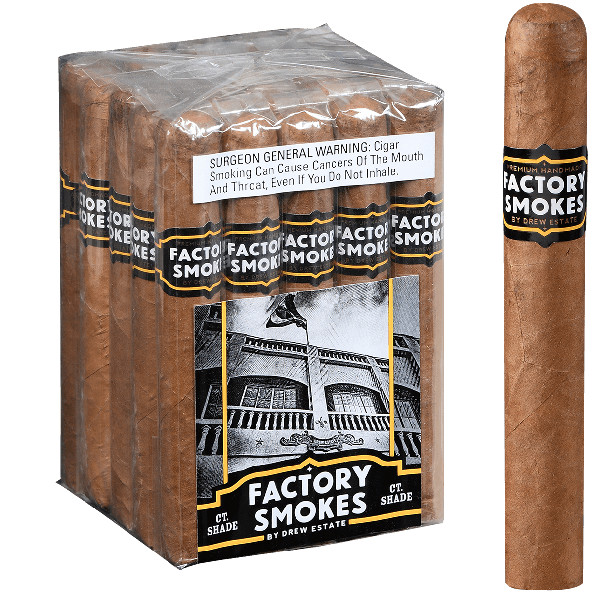Factory Smokes 工厂烟 康涅狄格 托罗 雪茄资料