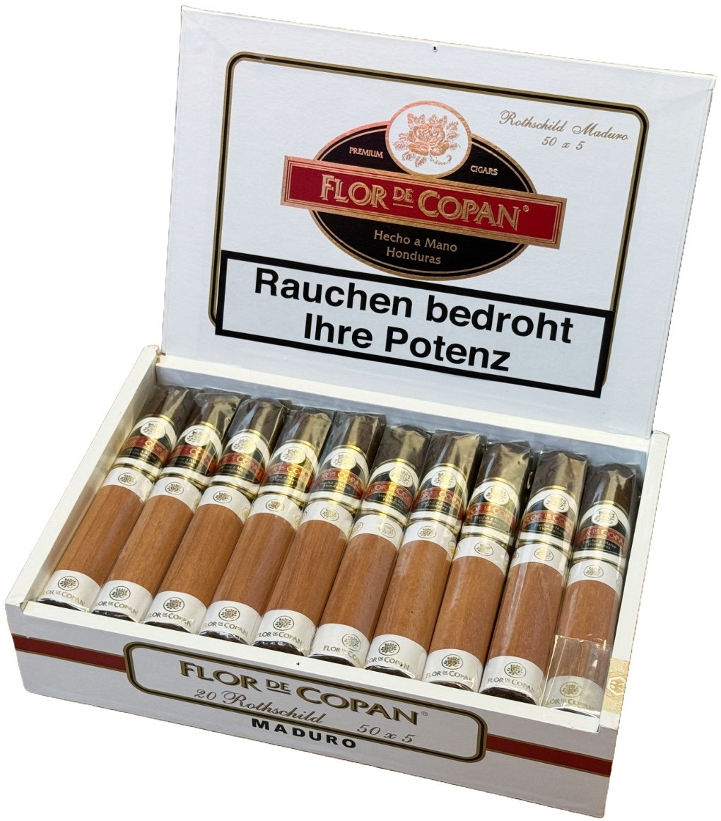 Flor de Copan Maduro Rothschild 科潘之花 马杜罗 罗斯柴尔德