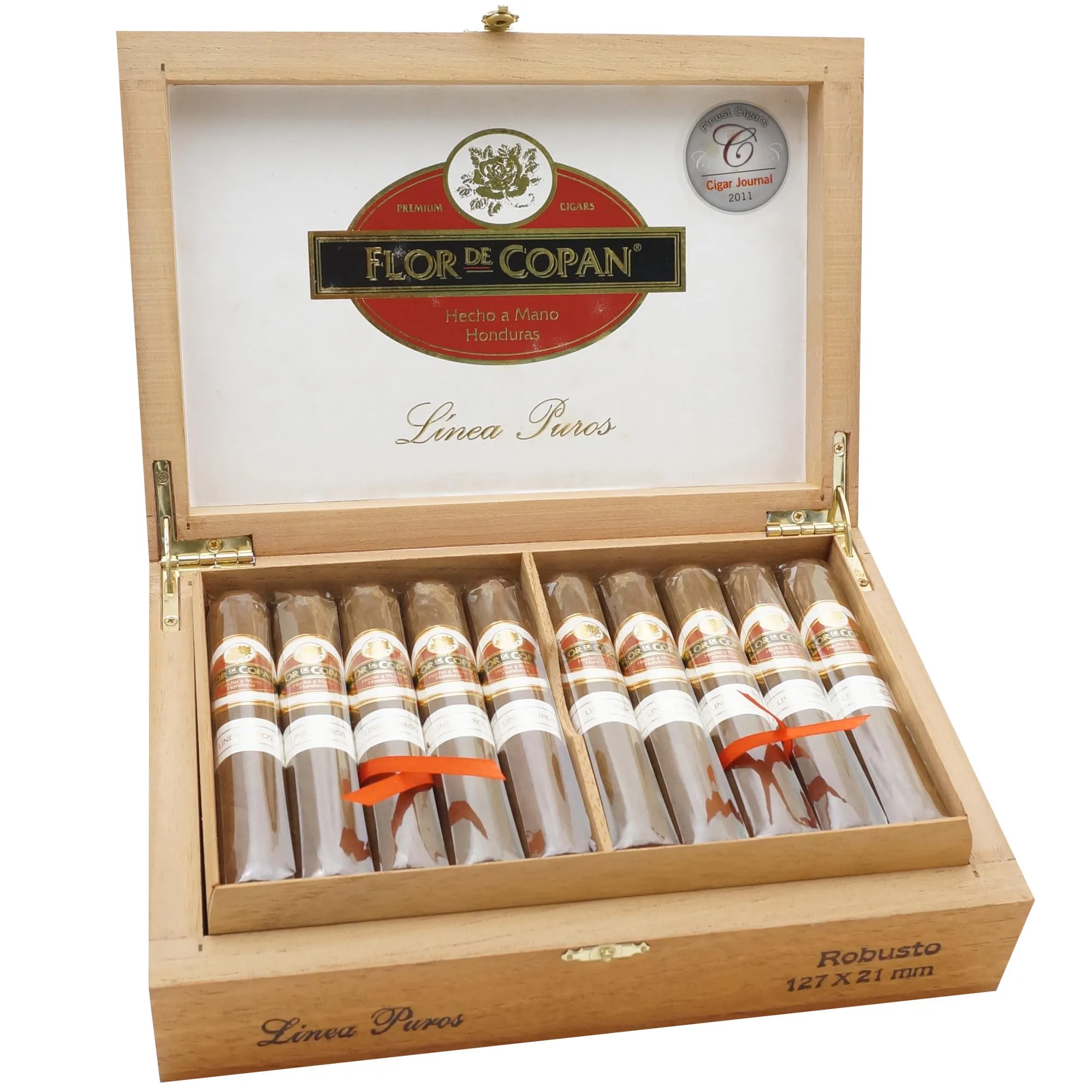 Flor de Copan Linea Puros Robusto 科潘之花 纯品系列 罗布图