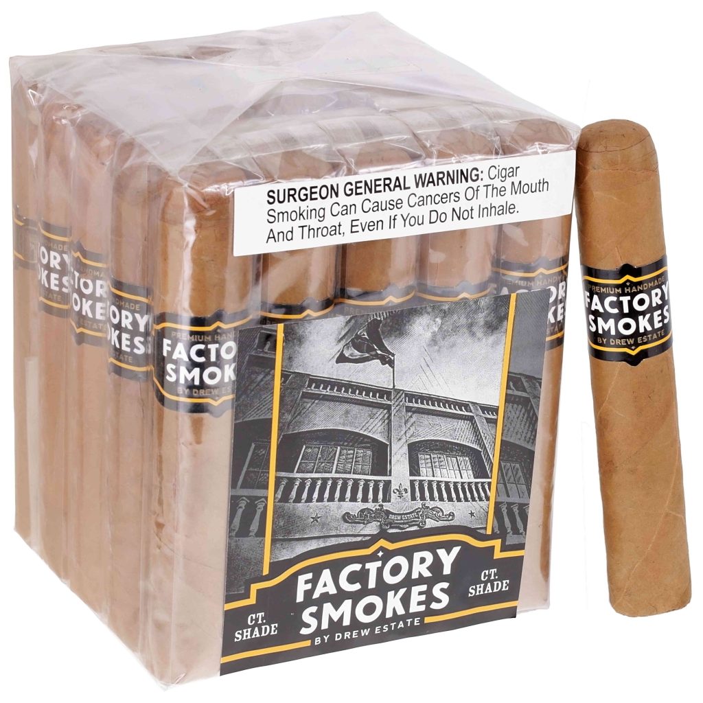 Factory Smokes Shade Robusto 工厂烟 康涅狄格 罗布图