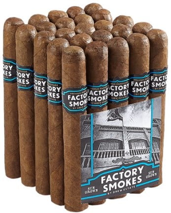 Drew Estate Factory Smokes Sun Grown Toro cigars made in Nicaragua. 2 x ...