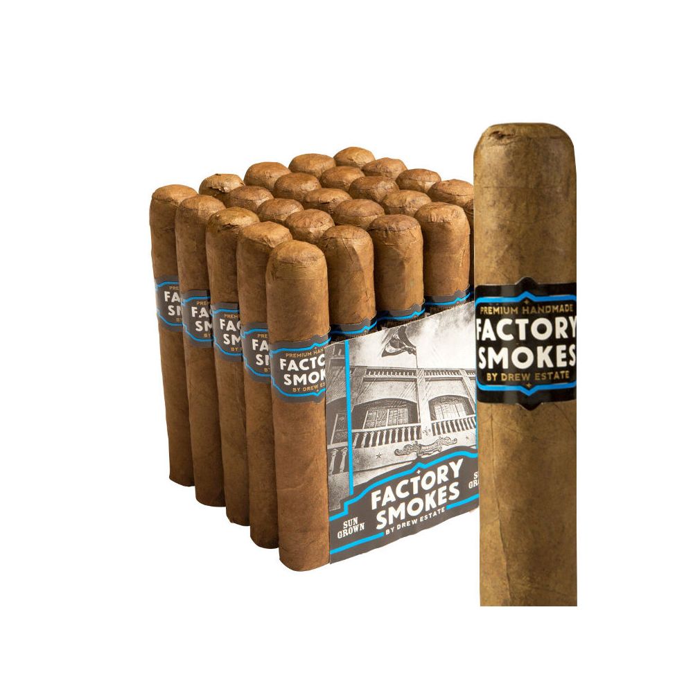 Buy Drew Estate Factory Smokes Sun Grown Robusto Cigars Online