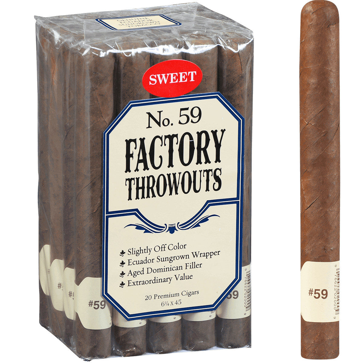 Factory Throwouts No. 59 Sweet 工厂次品 59号 甜嘴