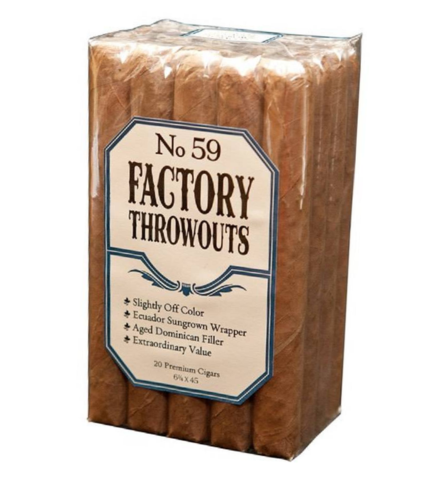 Factory Throwouts No. 59 Natural Cigars - Victory Cigars