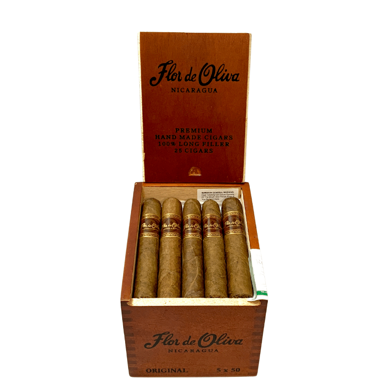 FLOR DE OLIVA ORIGINAL ROBUSTO 5 X 50 - San Luis Cigars