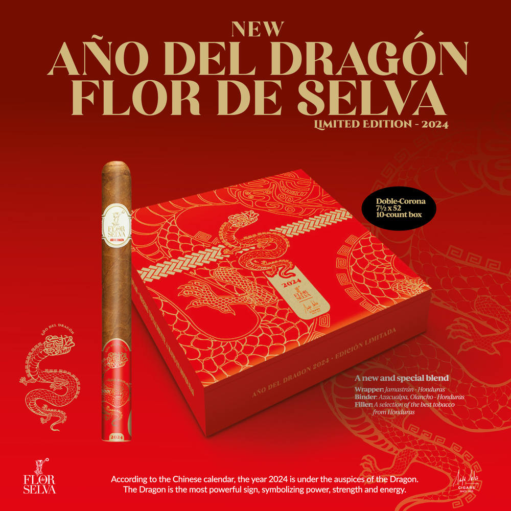 Flor de Selva 塞尔瓦之花 龙年 2024限量版 雪茄资料