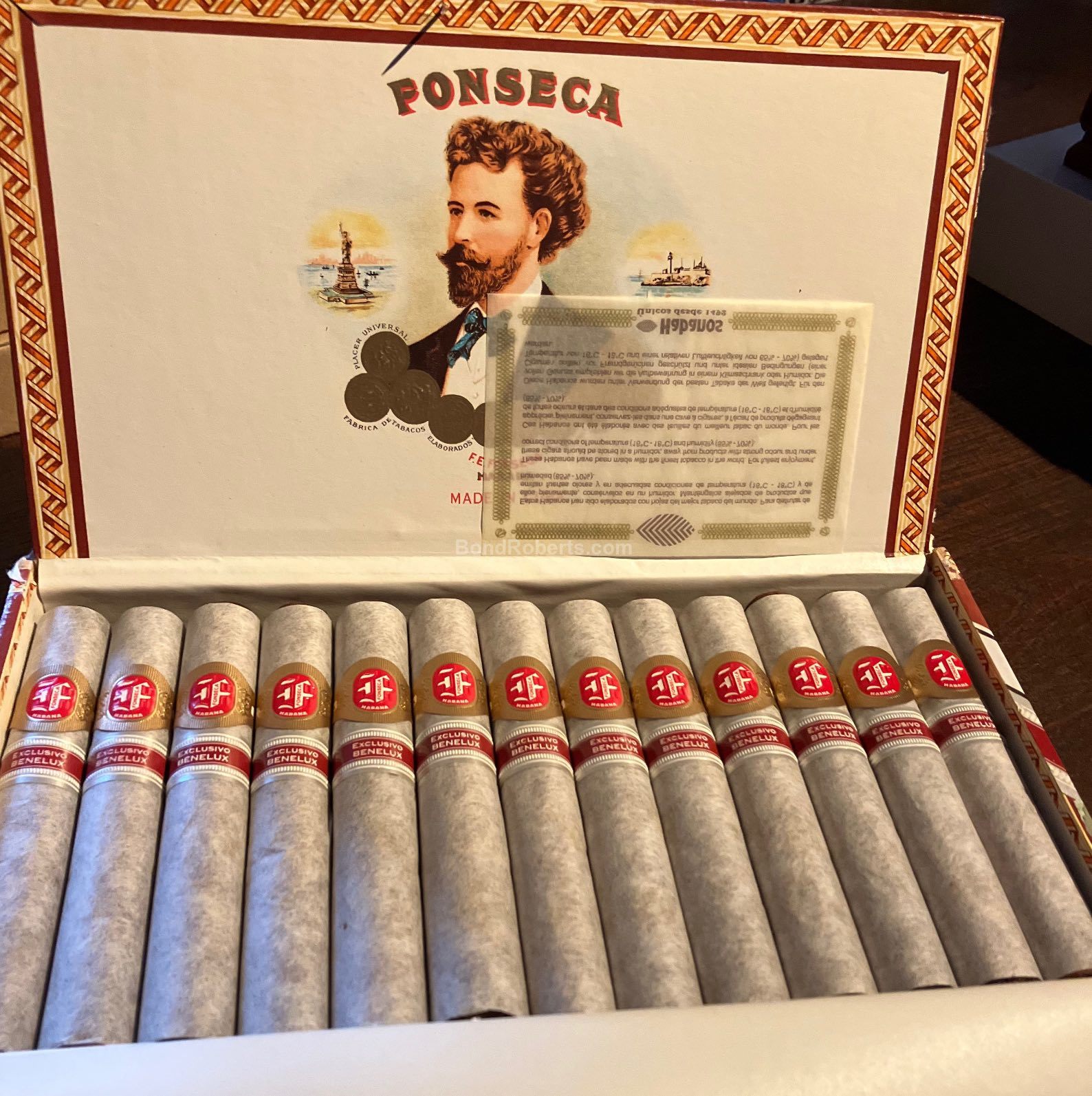 Fonseca 丰塞卡 4号 比荷卢地区版 雪茄资料