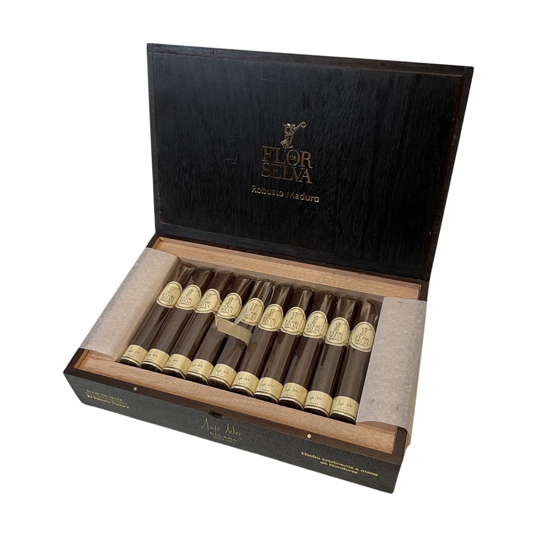 FLOR DE SELVA Cigars: Flor De Selva Maduro Robusto 1s